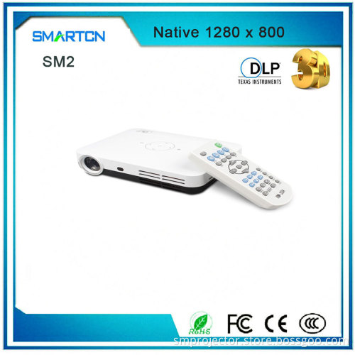 Popular Outdoor 3500 lumens pocket projector Automatic Keystone Correction 3D Mini Projector With glass Touch Panel